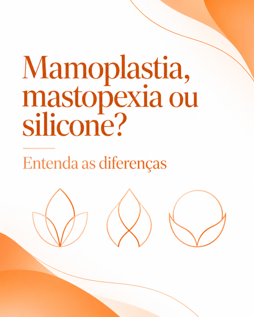 Mamoplastia, mastopexia ou silicone: qual a diferença?